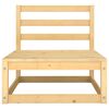 vidaXL Juego de muebles de jard&iacute;n 5 piezas madera maciza de pino