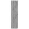 vidaXL Aparador de madera de ingeniería gris Sonoma 40x42,5x185 cm