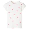 Camiseta infantil color crudo 116