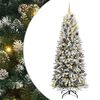 vidaXL &Aacute;rbol de Navidad artificial Blanco 210 cm