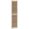 vidaXL Puerta de Armario con puerta 4 pcs Natural 140.5 x 2 x 59.5 cm