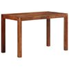 vidaXL Mesa de comedor madera maciza 120x60x76 cm acacia