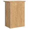 vidaXL Gabinete de pared para ba&ntilde;o BODO Marr&oacute;n miel 44 x 30 x 60 cm
