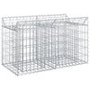 vidaXL Cama elevada de gavi&oacute;n 100 x 50 x 60 cm Acero Galvanizado