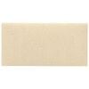 vidaXL Cabecero de Pared 12 uds. 30 x 15 cm Crema tela