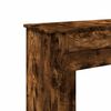 vidaXL Borde de chimenea madera ingeniería roble ahumado 90x30x90 cm