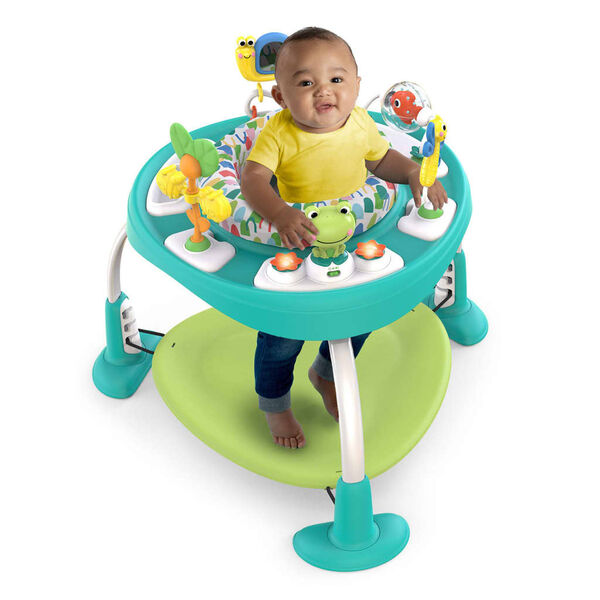 Bright Starts Mesa y saltador beb&eacute;s Bounce Bounce Baby Playful Pond