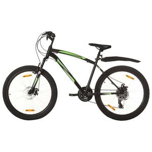 vidaXL Bicicleta monta&ntilde;a 21 velocidades 26 pulgadas rueda 46 cm negro
