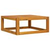 vidaXL Mesa de centro de madera maciza de acacia 68x68x29 cm