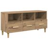 vidaXL Mueble de TV 102 x 36 x 50 cm Roble artisan