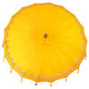 vidaXL Parasol Balin&eacute;s Amarillo 215 x 215 x 260 cm Algod&oacute;n