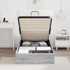 vidaXL Estructura de Cama Ottoman Gris Sonoma 193 x 120 x 25 cm