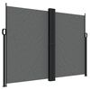 vidaXL Toldo lateral retr&aacute;ctil gris antracita 180x1000 cm