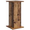 vidaXL Soporte de plantas Madera envejecida 30,5 x 30 x 60,5 cm