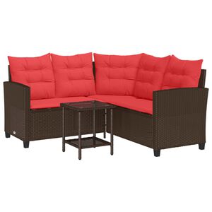 vidaXL Conjunto de sof&aacute;s de exterior 2 uds. 5-N&uacute;mero de plazas