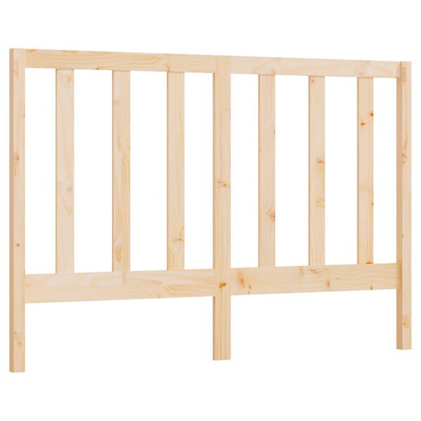 vidaXL Cabecero de cama madera maciza de pino 166x4x100 cm