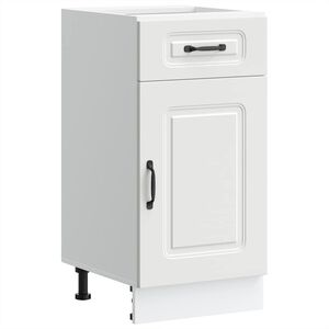 vidaXL Mueble bajo de cocina Kalmar madera de ingenier&iacute;a blanca