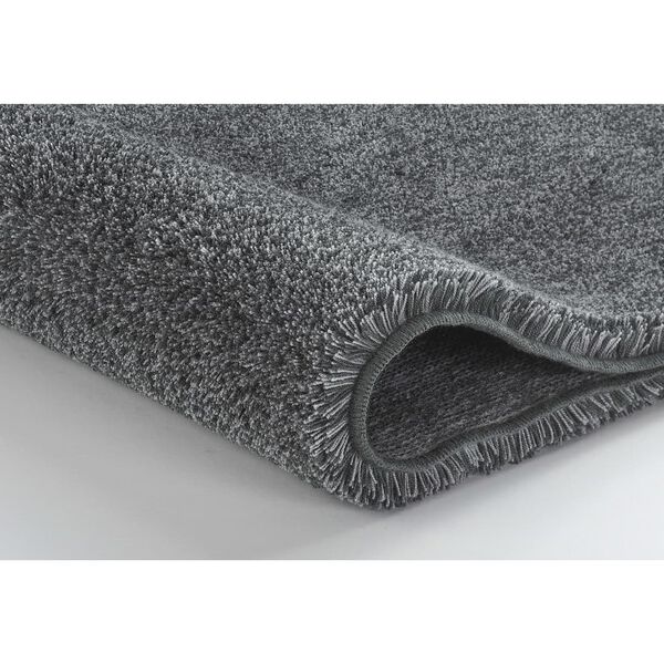 Kleine Wolke Alfombra para inodoro Relax gris antracita 55x55 cm