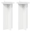 vidaXL Soporte de plantas 2 pcs Brillante 29,5 x 29,5 x 60 cm