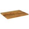 vidaXL Tablero de mesa rectangular madera maciza mango 90x70x3,8 cm
