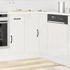vidaXL Mueble cocina esquina Kalmar madera ingeniería blanco brillante