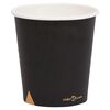 vidaXL Vasos de papel para caf&eacute; 1000 uds negro 200 ml