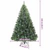 vidaXL &Aacute;rbol de Navidad artificial con 300 LED Verde 240 cm PE y PVC