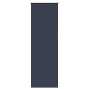 vidaXL Estor Enrollable Opaco marino 40x130 cm Tela Ancho 35,7 cm