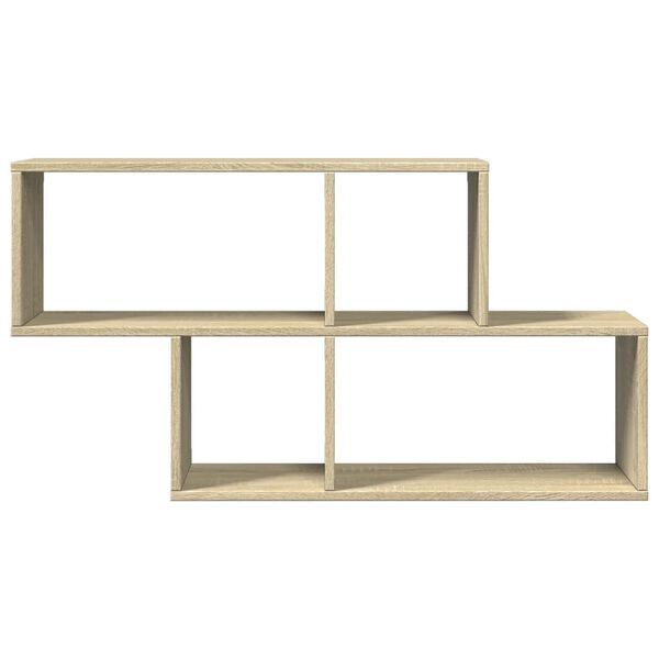 vidaXL Estanter&iacute;a de pared madera ingenier&iacute;a roble Sonoma 100x20x53 cm