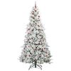 vidaXL &Aacute;rbol de Navidad artificial con ramas articuladas 240 cm
