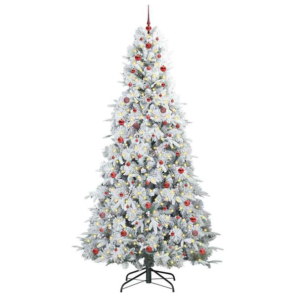 vidaXL &Aacute;rbol de Navidad artificial con ramas articuladas 240 cm