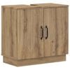 vidaXL Mueble de lavabo para ba&ntilde;o HOORN Roble artisan
