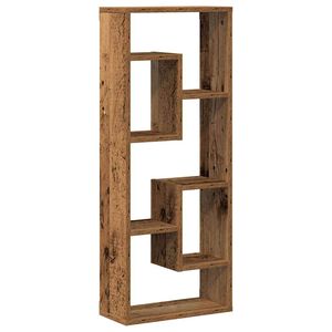 vidaXL Estante de pared de madera vieja, 36 x 16 x 90 cm, madera de ingenier&iacute;a