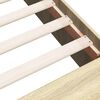 vidaXL Estructura de cama madera de ingenier&iacute;a roble Sonoma 140x200 cm