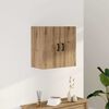 vidaXL Armario de pared madera de ingeniería roble artisan 60x31x60 cm