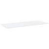 vidaXL Estantes para estanter&iacute;a 4uds contrachapada blanco 100x40x1,5cm