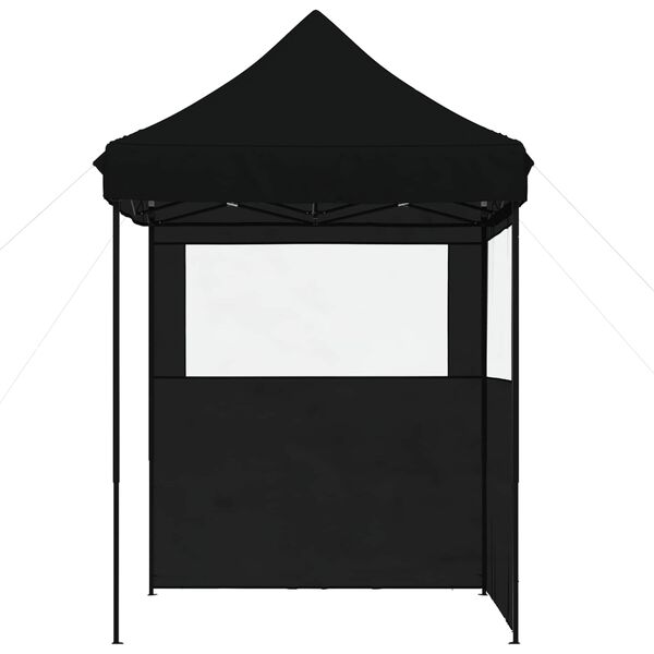 vidaXL Carpa de Fiesta Negro 200 x 200 x 306 cm Tela Oxford