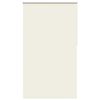 vidaXL Estor Enrollable Opaco Blanco Roto 130x210cm Tela Ancho 126,6cm