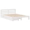 vidaXL Estructura de cama sin colch&oacute;n madera maciza de pino 160x200 cm