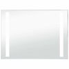 vidaXL Espejo de pared de ba&ntilde;o con LED 100x60 cm