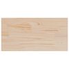 vidaXL Tablero de mesa rectangular 2 uds madera de pino 90x45x2,5 cm