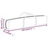 vidaXL Carpa para fiestas plegable con paredes laterales blanco 3x3 m