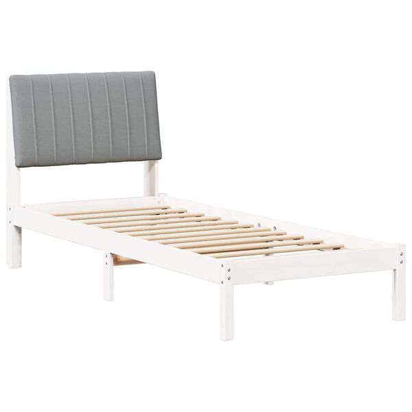 vidaXL Estructura de cama 75 x 190 cm Madera de pino macizo