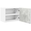 vidaXL Mueble colgante 2 pcs Gris Concreto y 50 x 31 x 40 cm