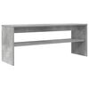 vidaXL Mueble de TV Gris Concreto 100 x 30 x 40 cm