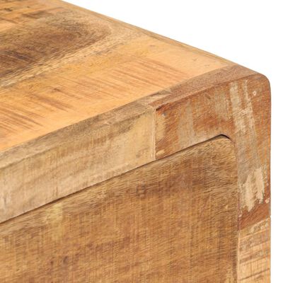 vidaXL Aparador de madera de mango rugosa 60x35x75 cm
