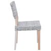 vidaXL Silla de comedor 2 pcs Lavado 46 x 55 x 84 cm Rat&aacute;n Kubu