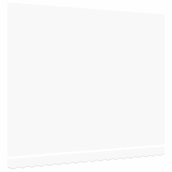 vidaXL Tela de recambio para toldo Blanco 400 x 350 cm Lona