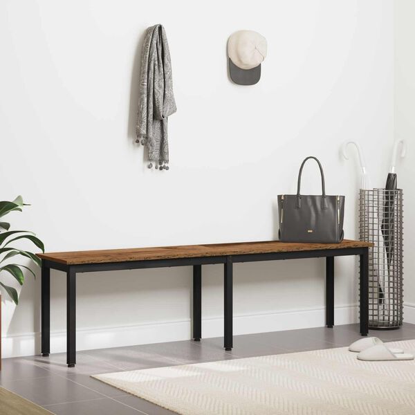 vidaXL Banco Madera vieja 160 x 35 x 45 cm Madera de ingenier&iacute;a