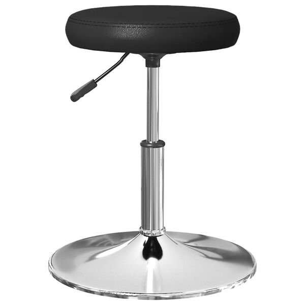 vidaXL Sillas de comedor 2 unidades cuero sintético negro